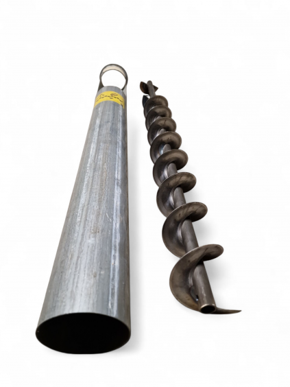 SVEA Auslaufverlaengerung 1 Meter für Foerderschnecke 102